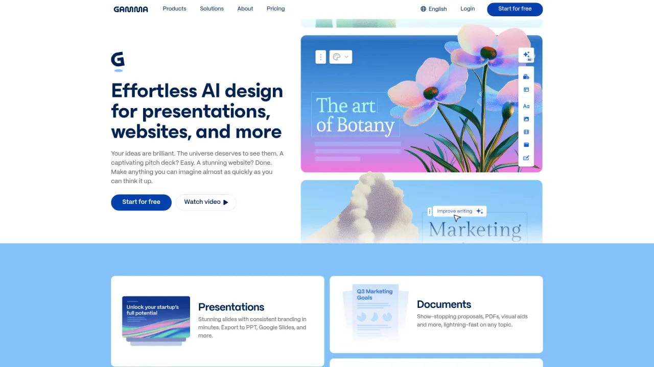 Gamma AI: AI Presentation Tool Review & Features